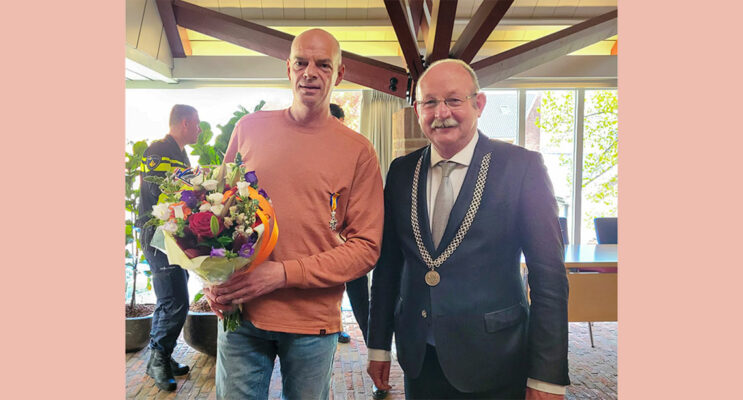 Freddy Boonstra benoemd tot Ridder in de Orde van Oranje-Nassau