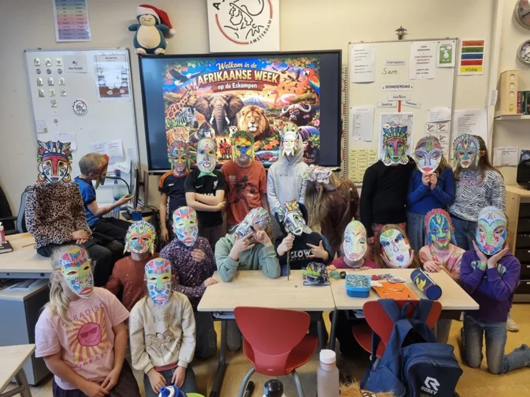 Cultuurweek Afrika op ODS De Eskampen – Wat een topweek!
