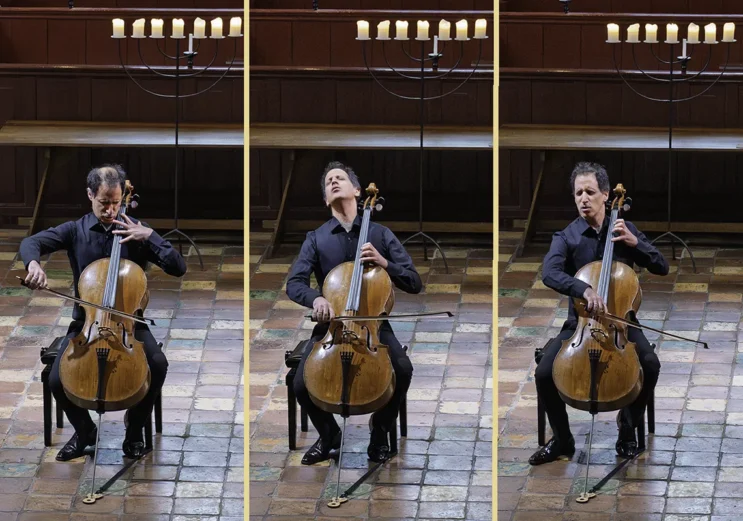 Concert in Peizer kerk door cellist Nitzan Laster