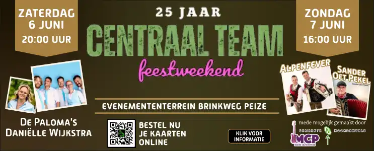 centraalteam jubileumfeest