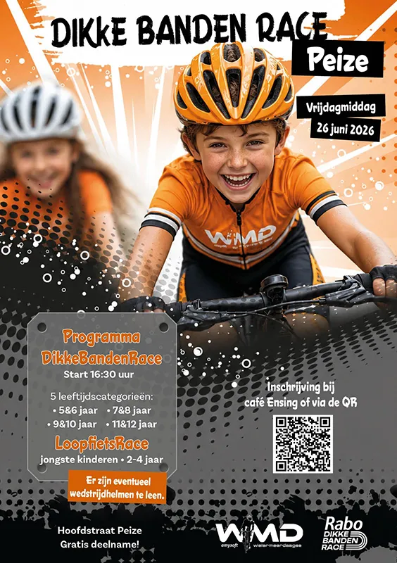 dikke banden race poster