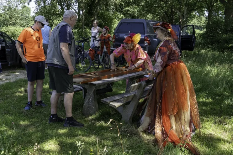 Memorytocht zorgt voor verrassende fietsmiddag in Altena