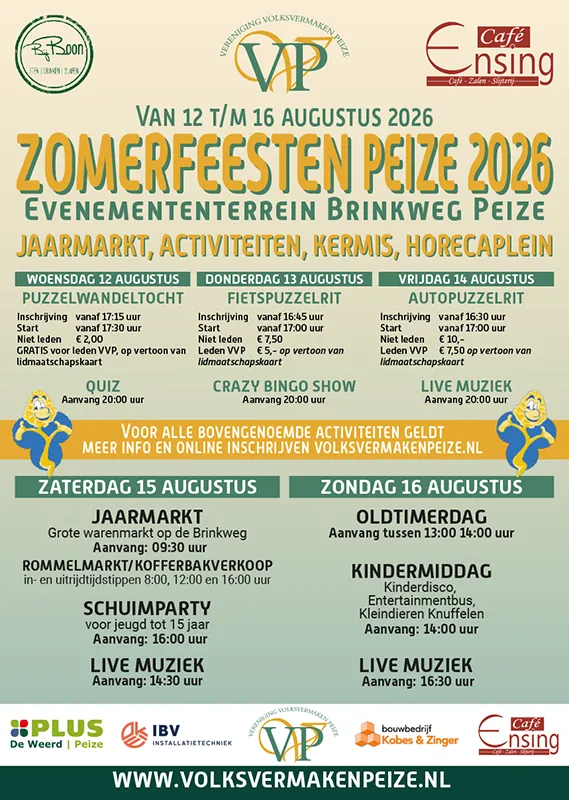 poster zomerfeesten 26