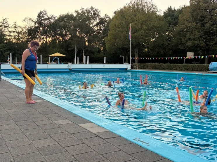 Een mooie afsluiting van Aqua Varia in Zomerbad Peize
